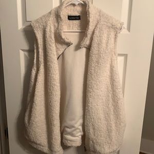 Cream colored vest